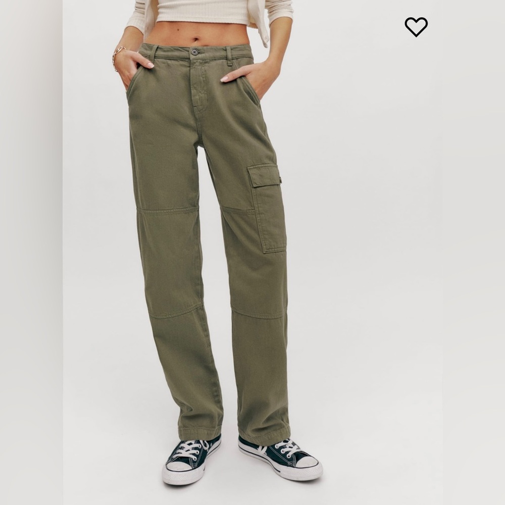 Reformation Bailey High Rise Utility Pant
